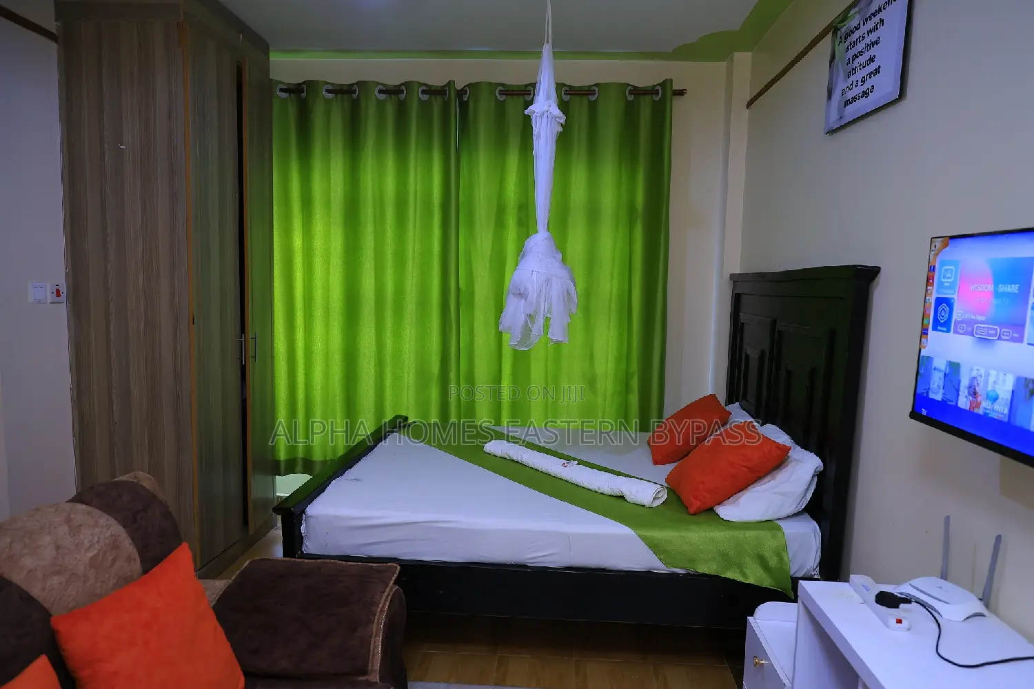 Modern Studio Getaway: Fully Equipped and Stylish in Kamakis