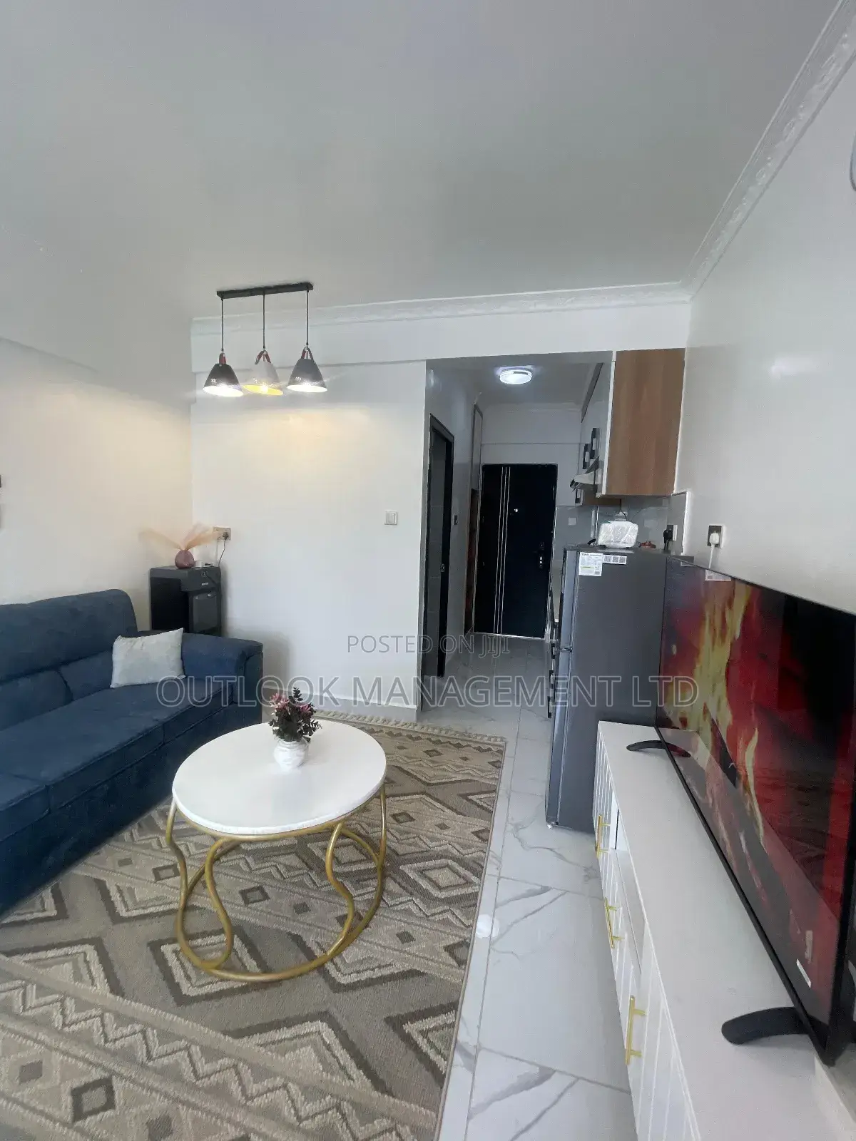 Studio Condo with Partitions for Rent in Kilimani in Kilimani