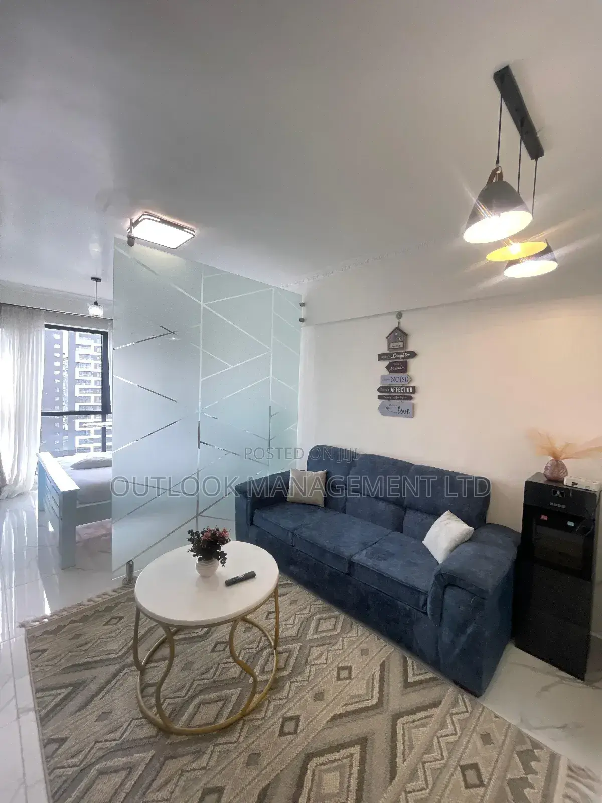 Studio Condo with Partitions for Rent in Kilimani in Kilimani