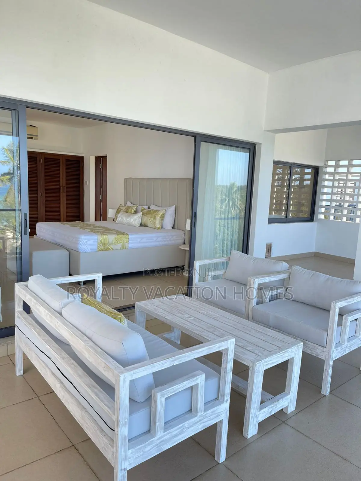 3 Br Beachfront Penthouse Apartment at Xanado Beach Apartments in Bamburi Beach