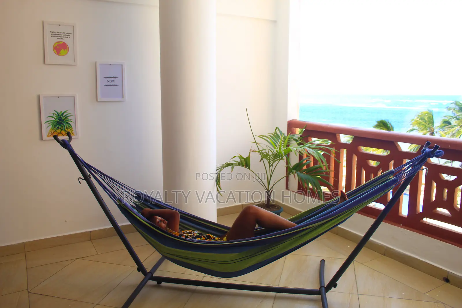 Affordable 1br Beachfront Apartment in Mombasa Shanzu in Shanzu