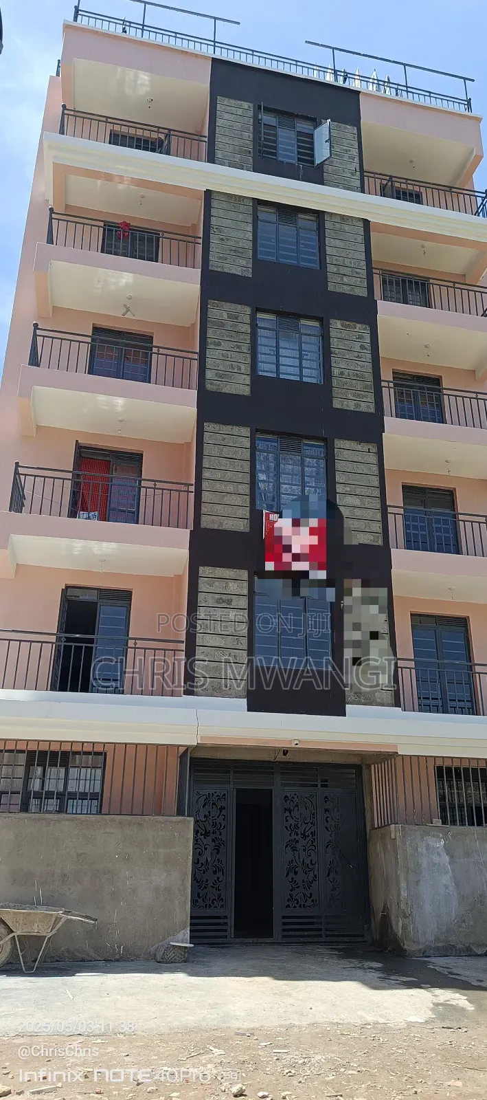 Furnished 1bdrm Block of Flats in Ngoigwa Estate, Thika for sale in Thika