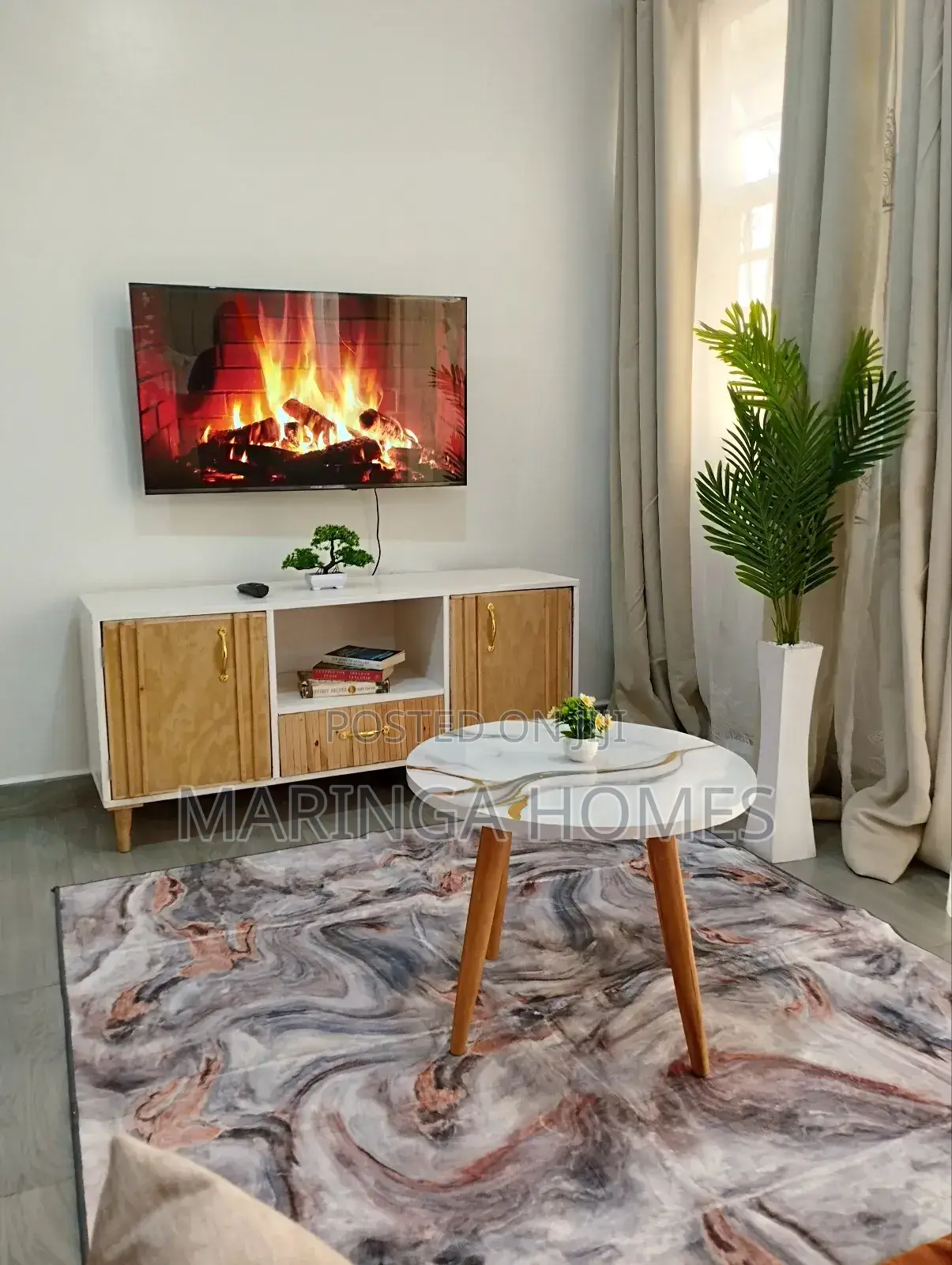 Modern Furnished Studio Airbnb in Ruaka in Ruaka