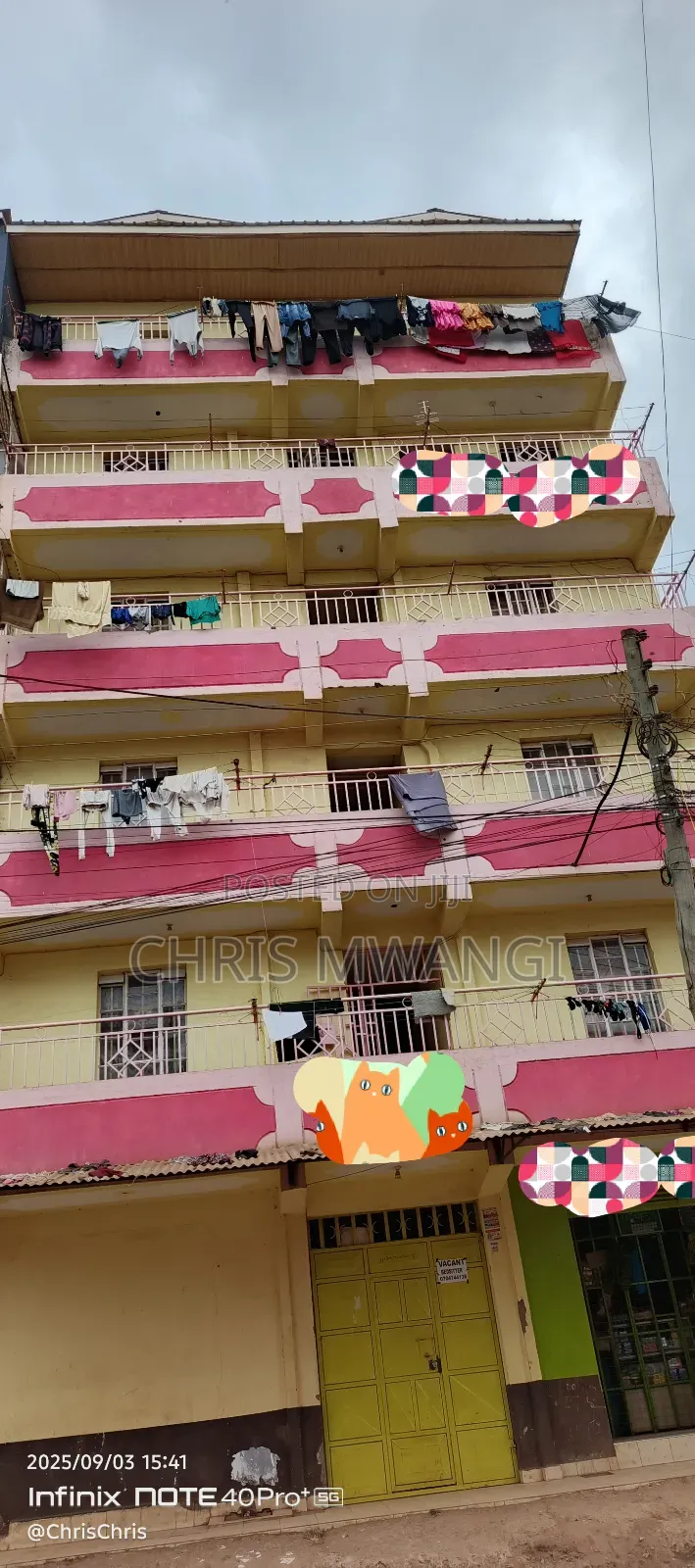 Furnished 1bdrm Block of Flats in Kibute Estate, Thika for sale in Thika
