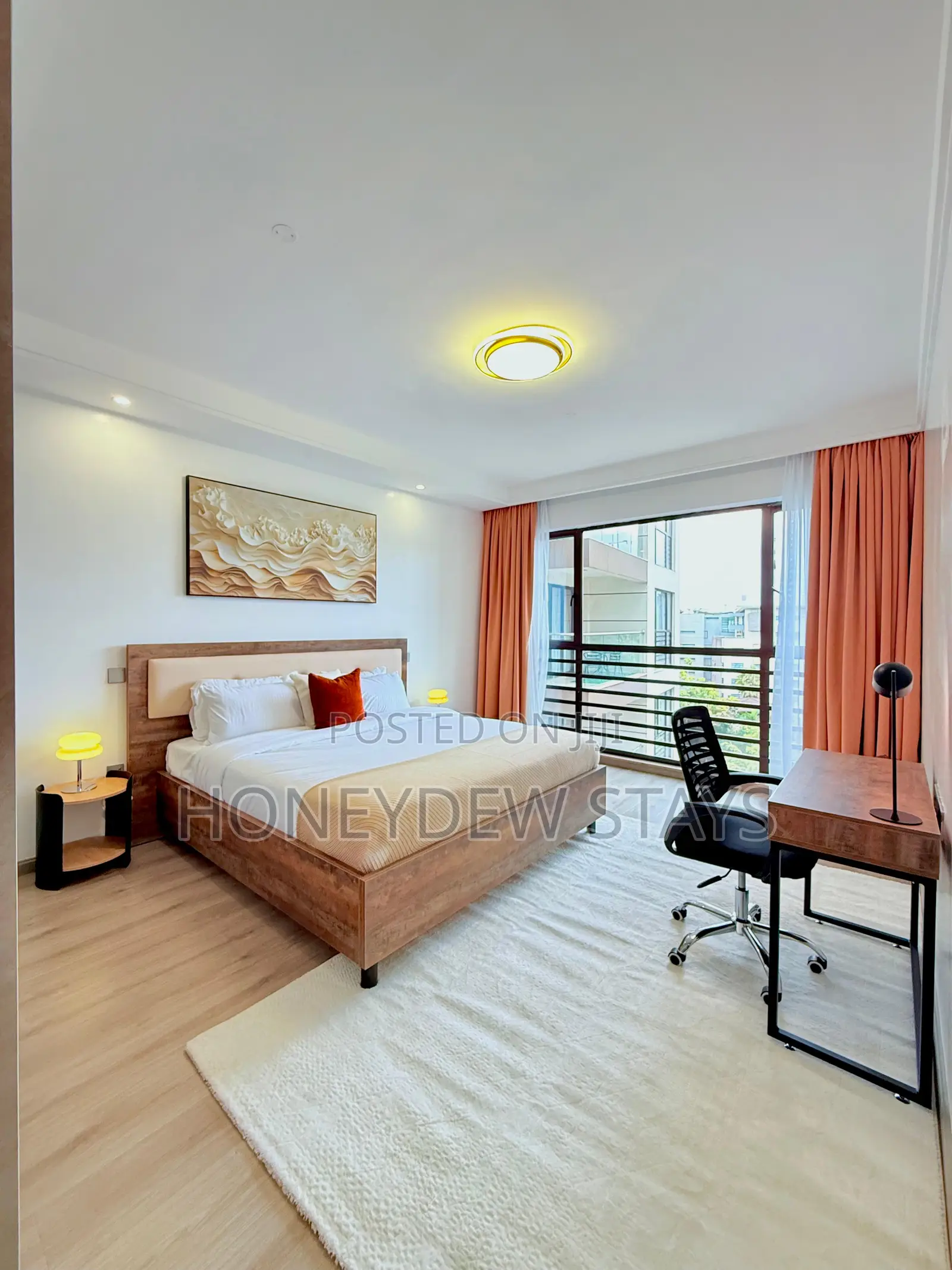 3-Bedroom Furnished Apartment Riverside, Nairobi in Kileleshwa
