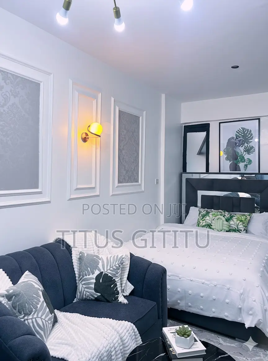 Luxurious Studio Airbnb Roysambu Near Thika Road | Premium Furnished in Roysambu
