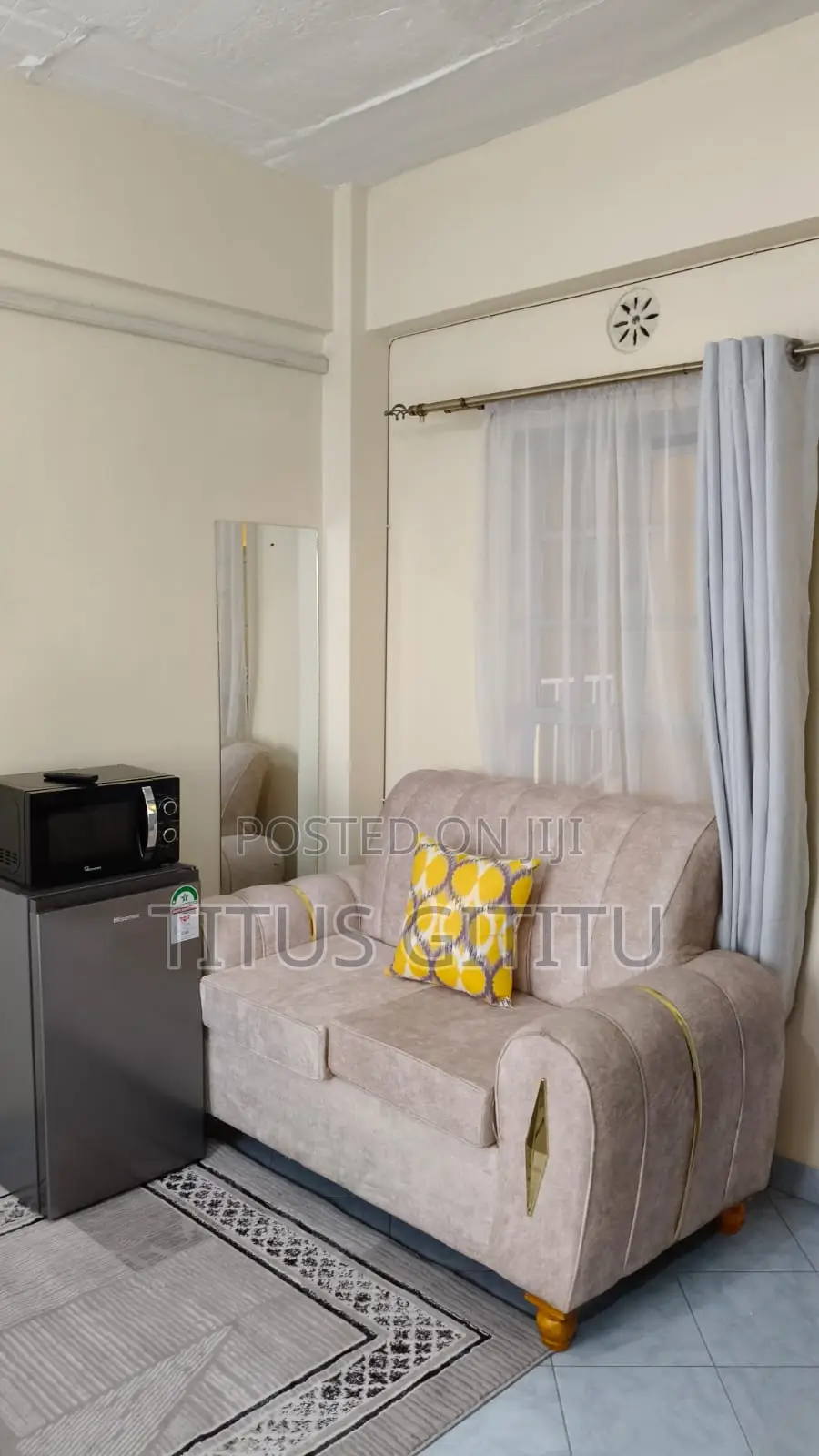 Studio Airbnb in Ngara, Along Thika Road | 5 Mins to CBD | Secure | in Ngara