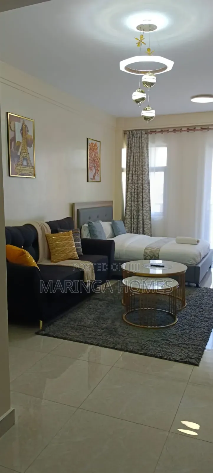 Modern Furnished Studio Apartment in Ruaka – Short Long Stay in Ruaka