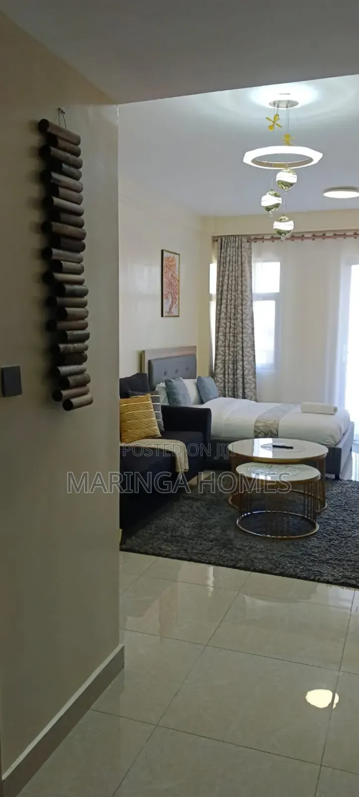 Modern Furnished Studio Apartment in Ruaka – Short Long Stay in Ruaka