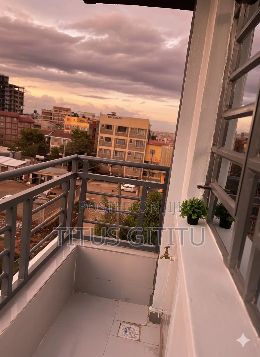 Budget Studio Airbnb in Kasarani | Furnished |Balcony | in Seasons Estate