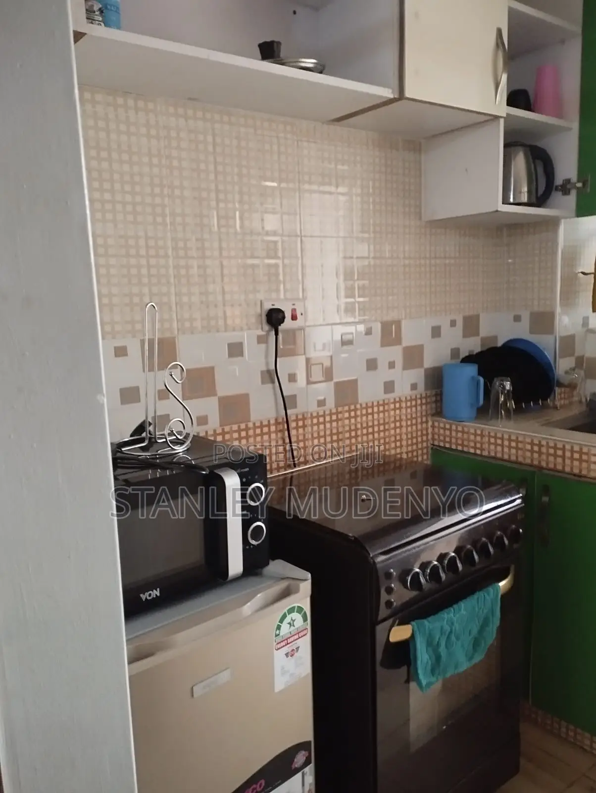 Affordable One Bedroom Air Bnb In Utawala Near Quickmart Kwa Chief Ap in Junction/Benedicta