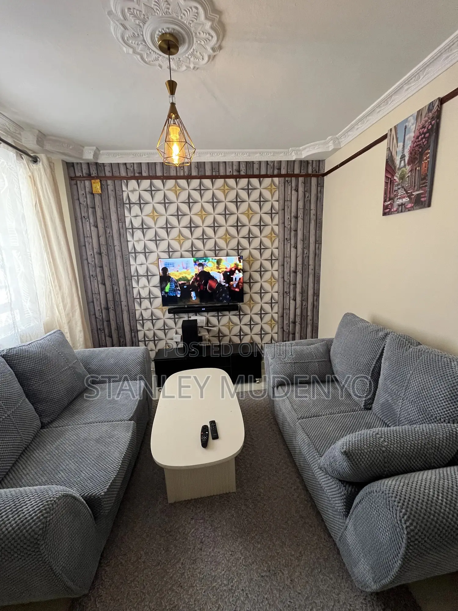 Spacious Studio Air BNB in Utawala Near Quickmart Kwa Chief in Complex Utawala