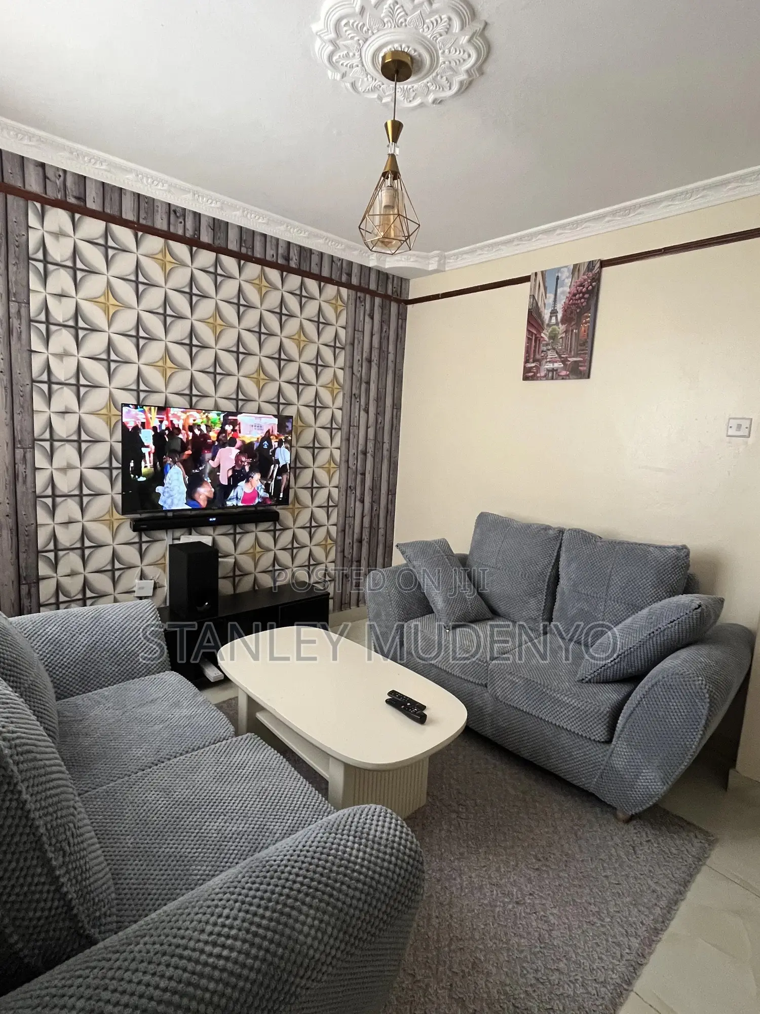 Spacious Studio Air BNB in Utawala Near Quickmart Kwa Chief in Complex Utawala