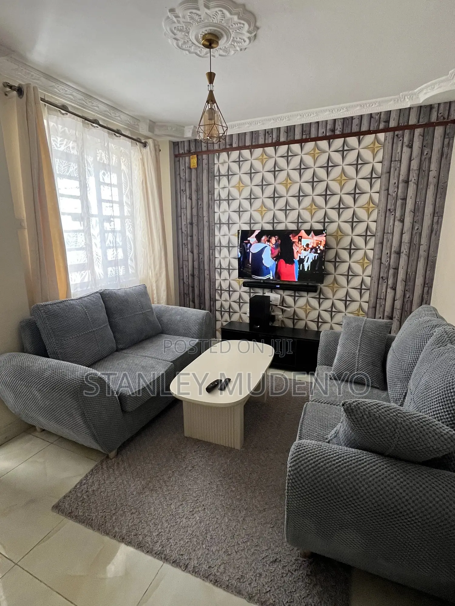 Spacious Studio Air BNB in Utawala Near Quickmart Kwa Chief in Complex Utawala