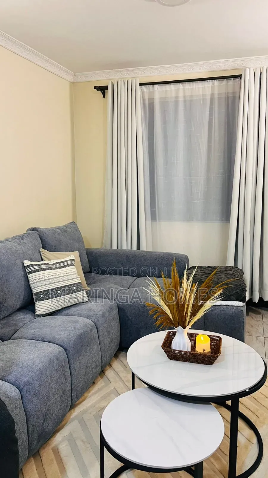 Modern 1 Bedroom BNB for Short Stay – Ruaka | Near Two Rivers in Ruaka