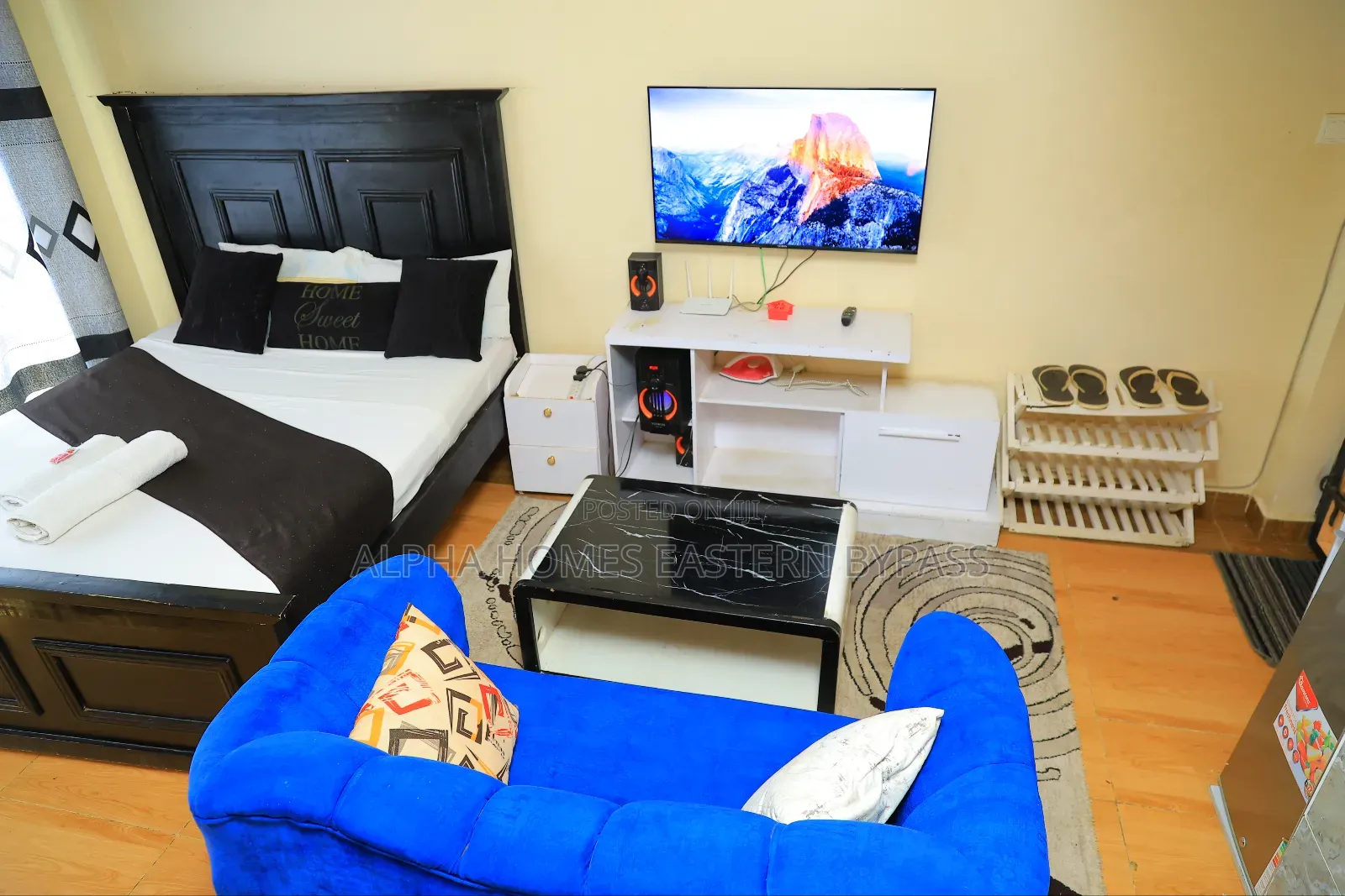 Sunny Studio Retreat in Kamakis – Explore Nairobi With Ease in Kamakis