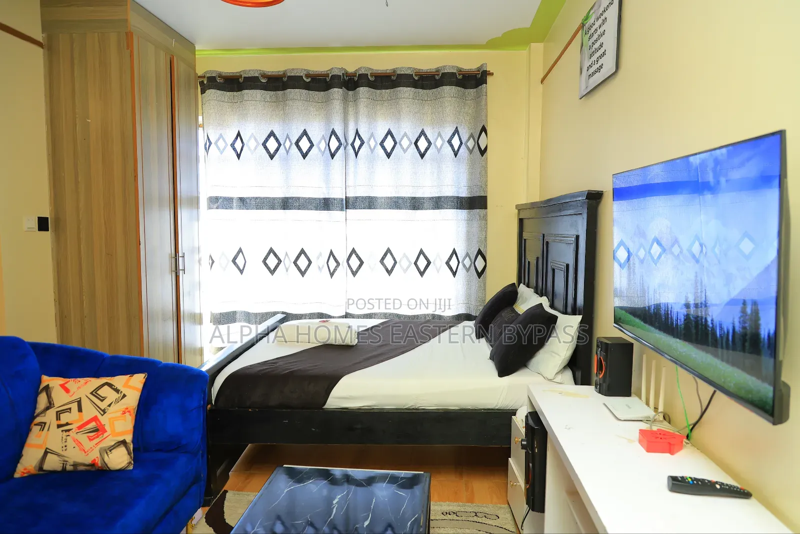 Sunny Studio Retreat in Kamakis – Explore Nairobi With Ease in Kamakis