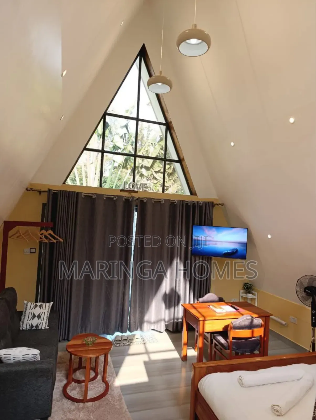 Escape to Nature at Tigoni a-Frame Cottage! in Tigoni