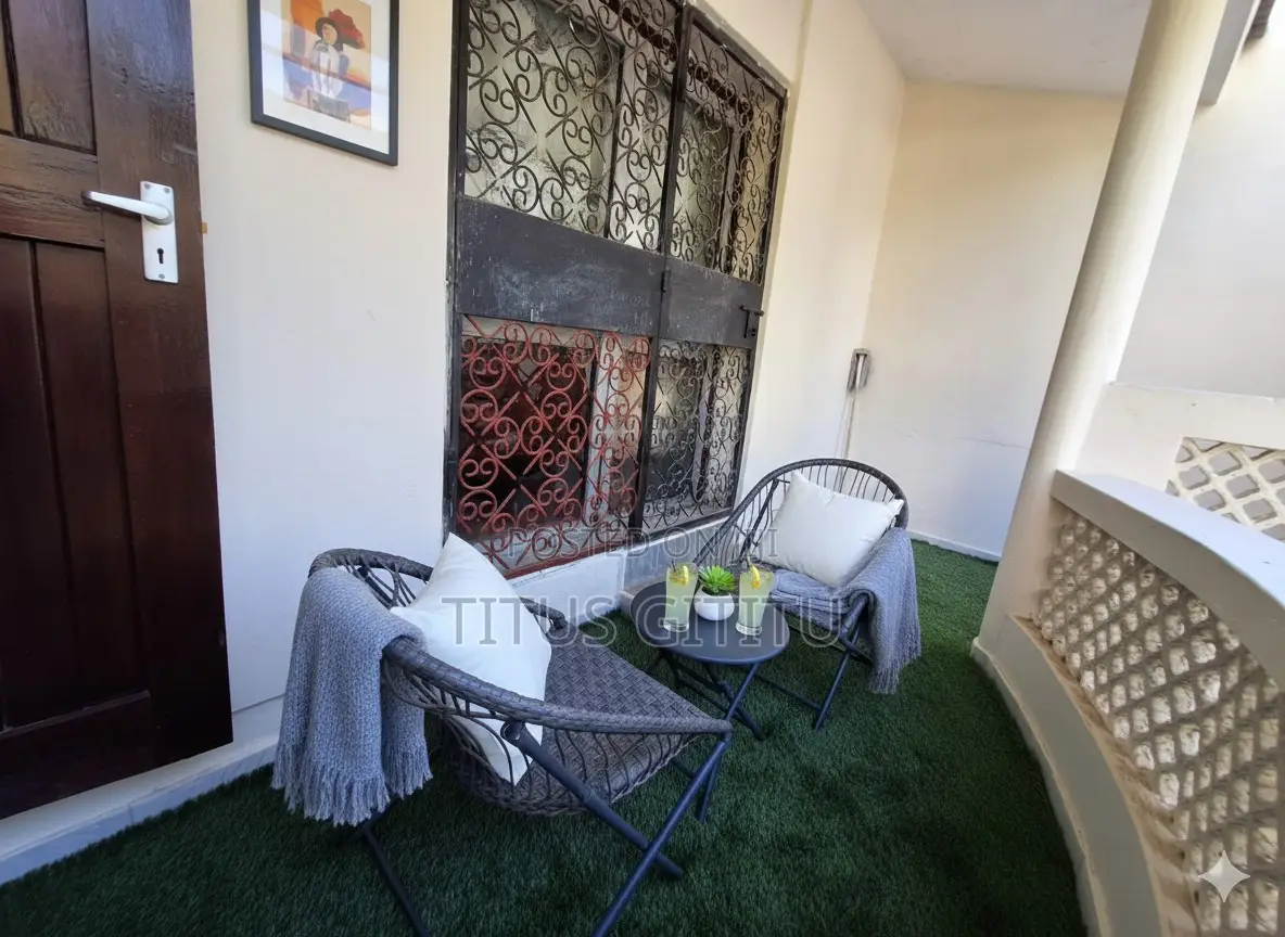 Spacious Studio Airbnb Nyali | Outdoor Balcony | Near Cinemax | in Nyali Mkomani
