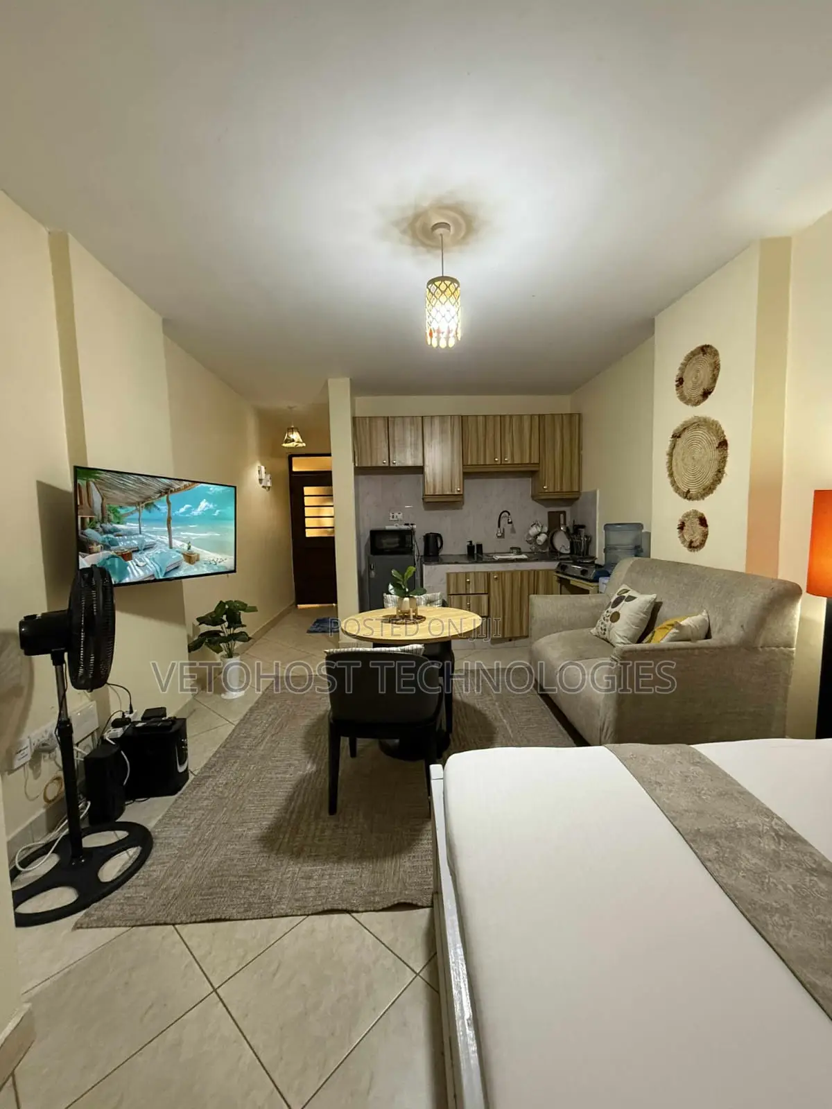 Cozy Airbnb Studio Bedsitter — Immediate Check-in in Oj Membley Membly in Old Junction