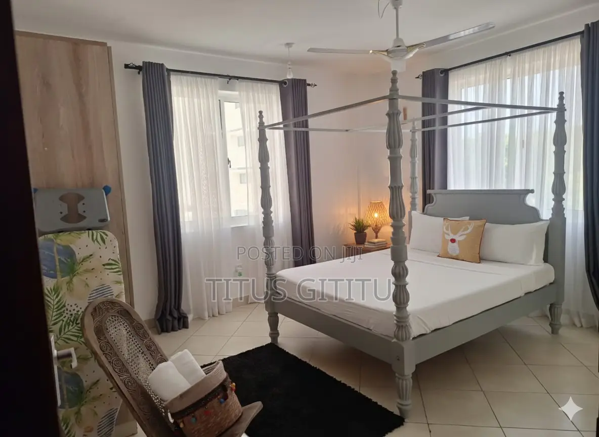 Luxury 1 Bedroom Airbnb Nyali | Balcony Views | Near Beach | in Nyali Mkomani