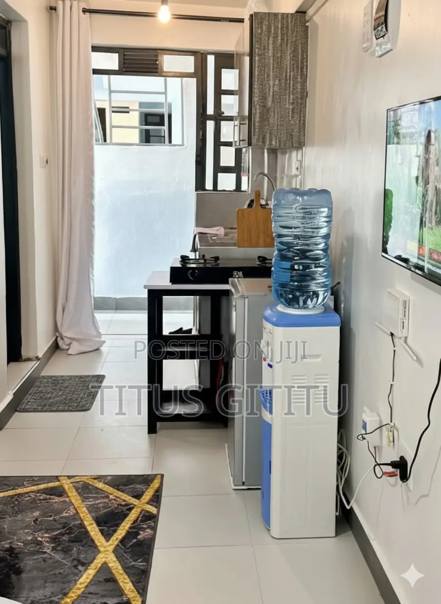 New Studio Airbnb Kasarani Seasons | Furnished Balcony | in Seasons Estate
