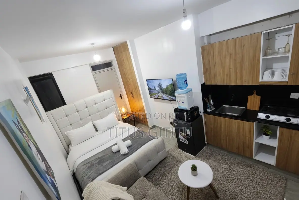 Cozy Studio Airbnb Roysambu | Near Safari Park Kasarani Stadium | in Roysambu