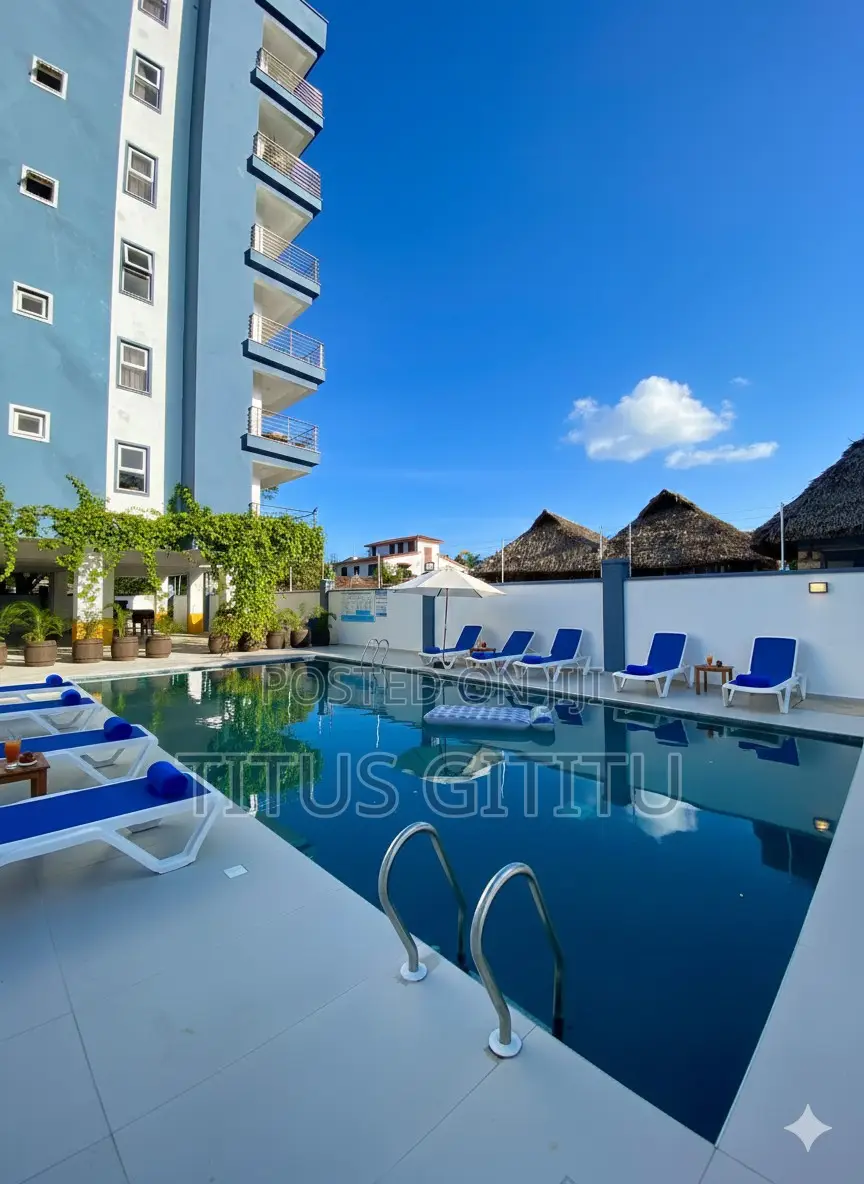Sea View 2 Bedroom Airbnb Nyali | Luxury With Swimming Pool | Beach | in Nyali Mkomani