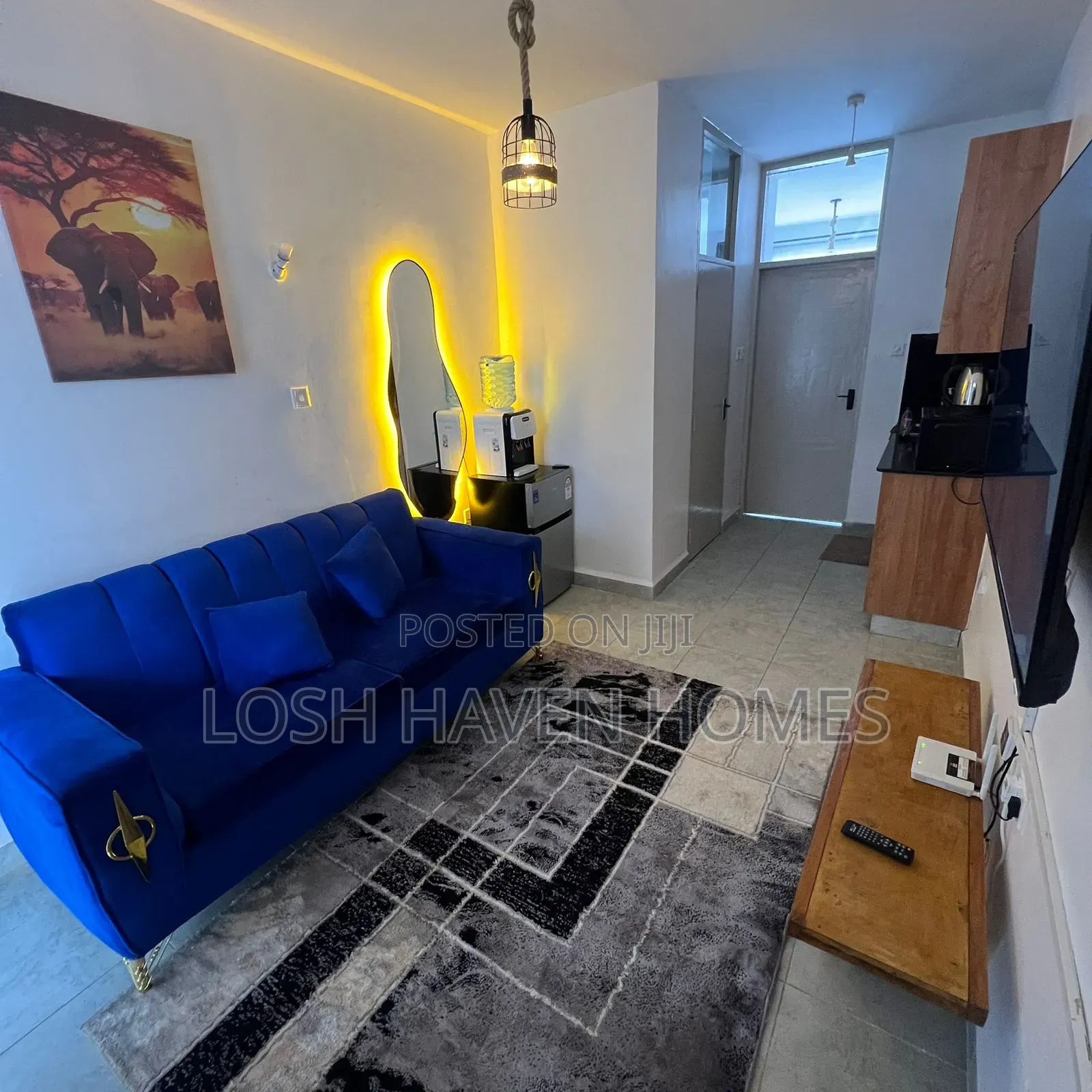 Modern One-Bedroom Apartment in Nairobi | Fast Wi-Fi | Near TRM Mall in Roysambu