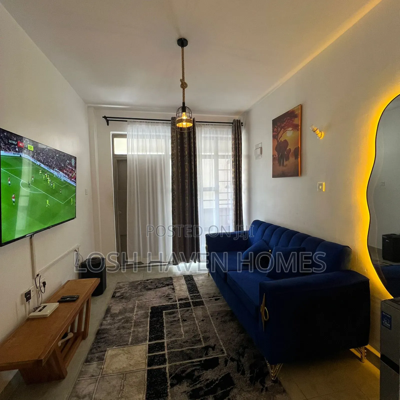 Modern One-Bedroom Apartment in Nairobi | Fast Wi-Fi | Near TRM Mall in Roysambu