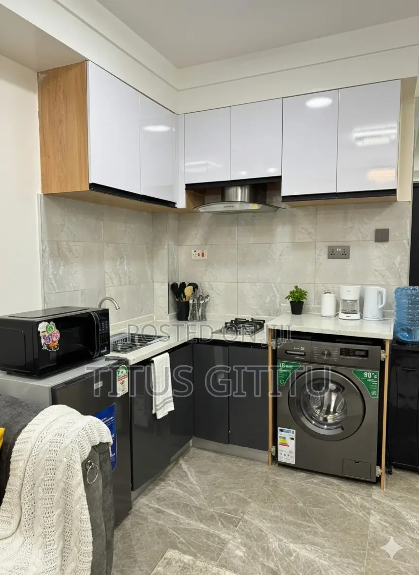 Modern 1 Bedroom Kilimani |Near Prestige, Yaya, Ngong Rd | Secure in Hurlingham