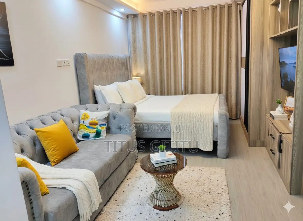 Luxury Studio Kilimani | Secure | Near Nairobi CBD Yaya Centre | in Hurlingham