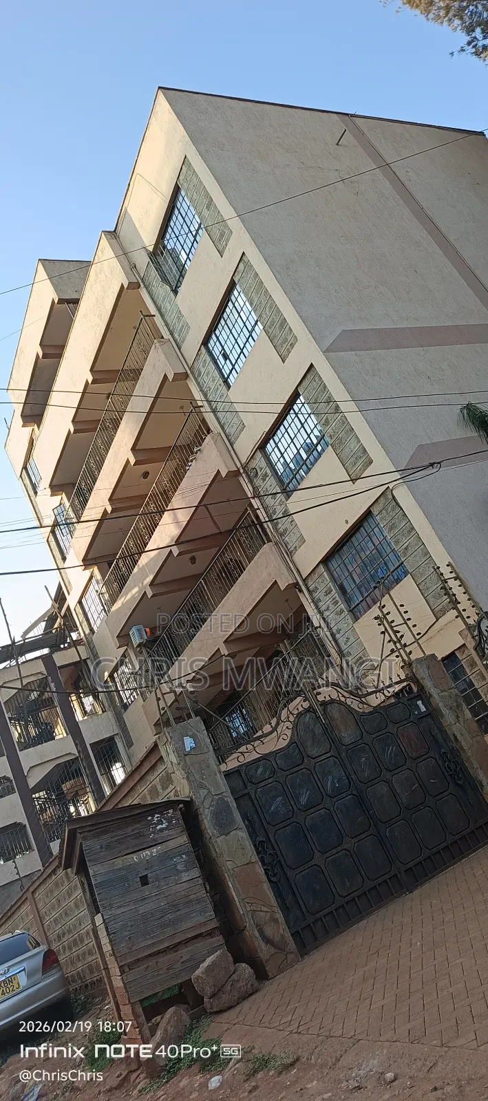 Furnished 2bdrm Block of Flats in Maziwa Street for sale in Maziwa