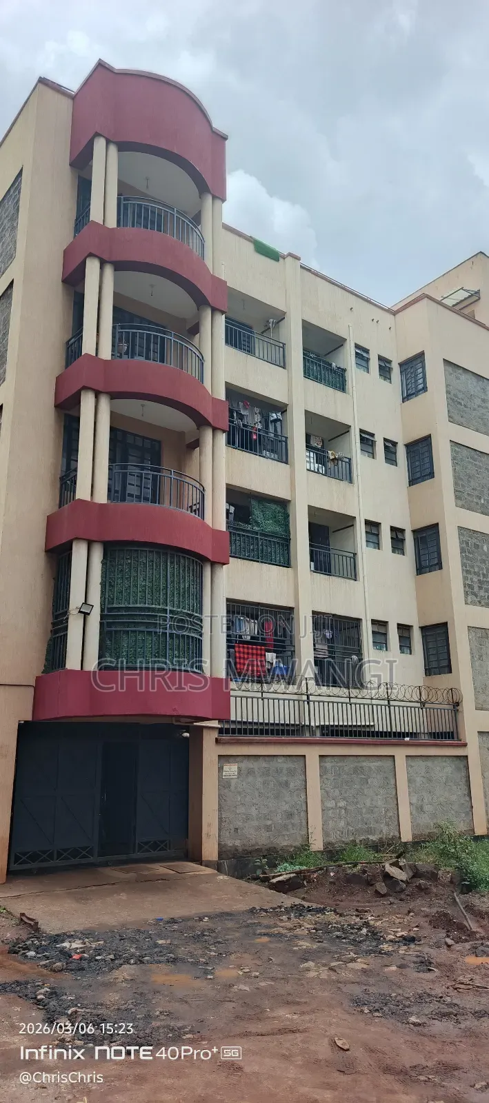 Furnished 2bdrm Block of Flats in Kinoo Street for sale in Kinoo