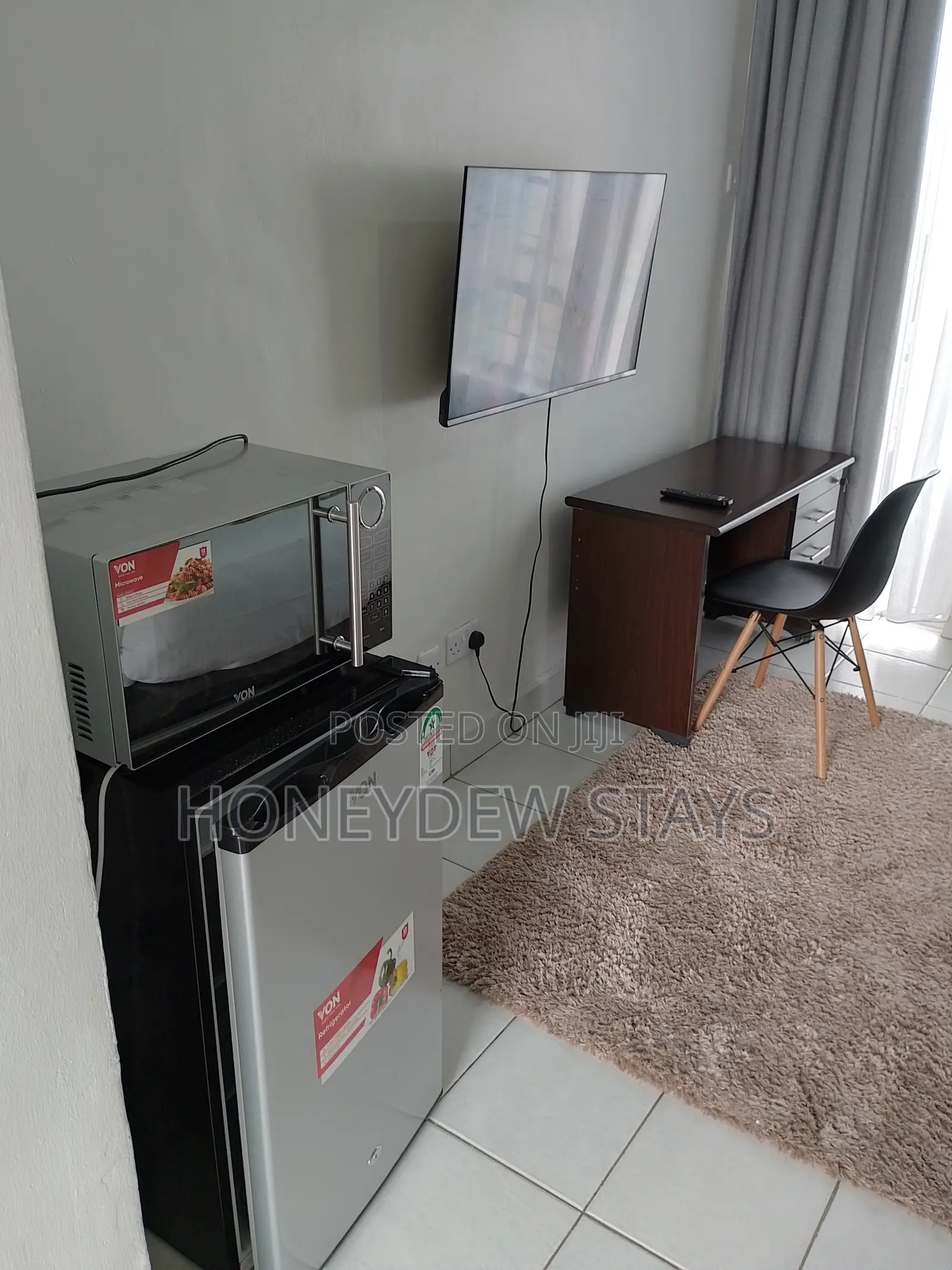 Fully Furnished Studio Apartment at Rio Vista Apartment, Signature Mal in Mlolongo