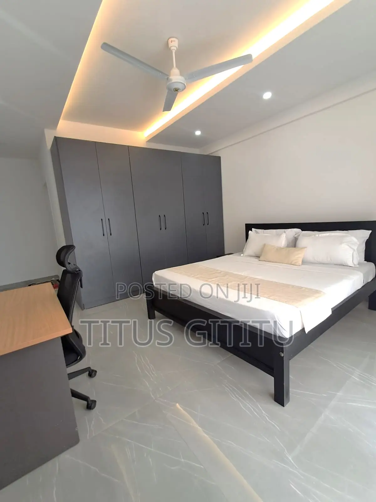 3 Bedroom Nyali With Pool Gym | Walk to Beach | 5 Beds | Family| in Nyali Mkomani