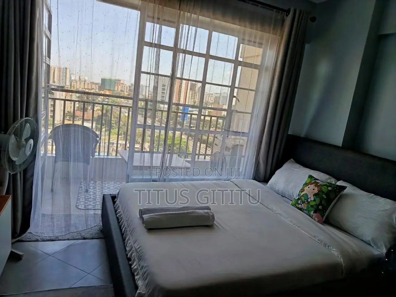 Cozy Studio Ngara | Balcony Town View | Parking | 5 Mins to CBD | in Ngara