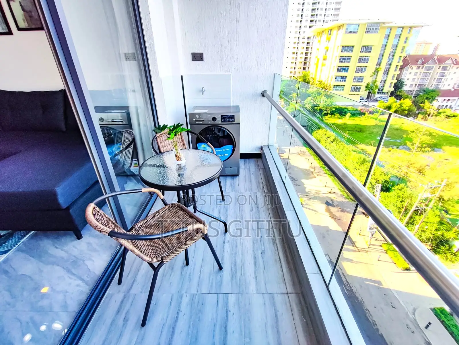 Large 1 Bedroom Kilimani Airbnb With Pool | Near Cbd & Coptic |Parking in Hurlingham