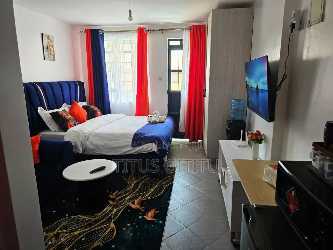 Modern Studio Airbnb Muthiga | Near Kikuyu Waiyaki Way | Parking | in Muthiga