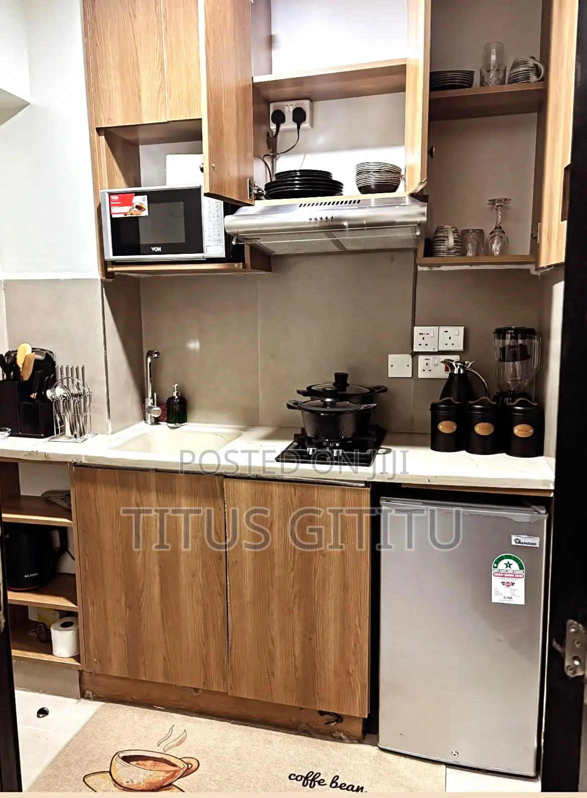 Studio Airbnb Nairobi West Near Nyayo Stadium | Parking Wifi | in Madaraka