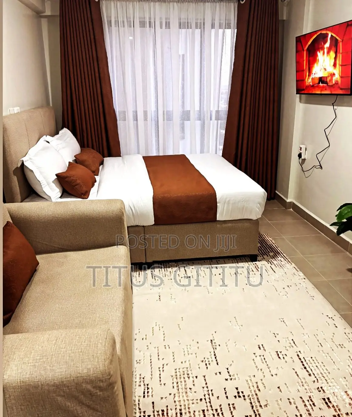 Studio Airbnb Nairobi West Near Nyayo Stadium | Parking Wifi | in Madaraka