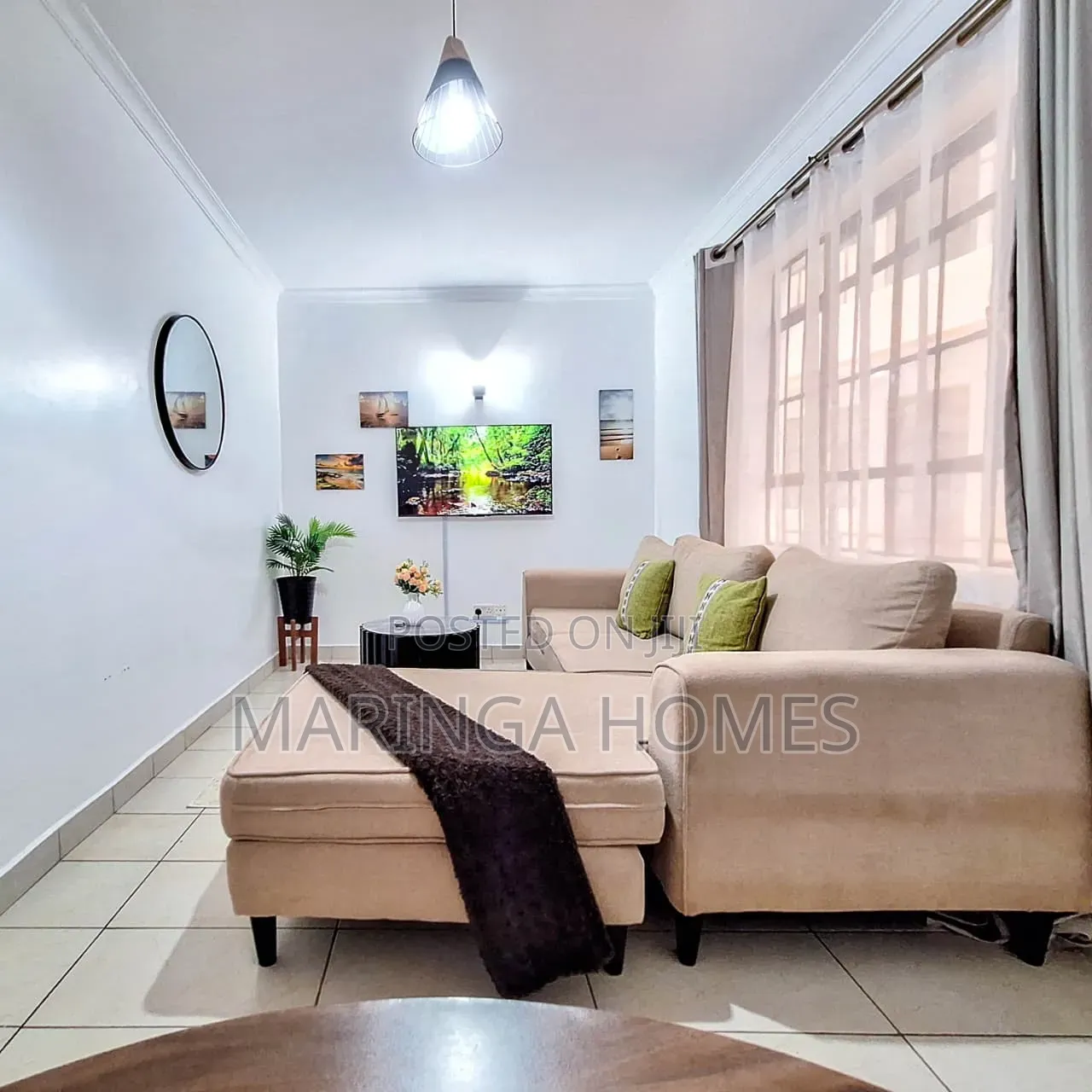 Modern 1 Bedroom Airbnb in Ruaka in Ruaka