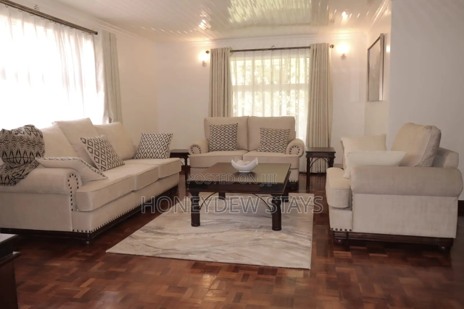 Stylish 5-Bedroom Airbnb Bungalow Near SGR Jkia in DayStar Area