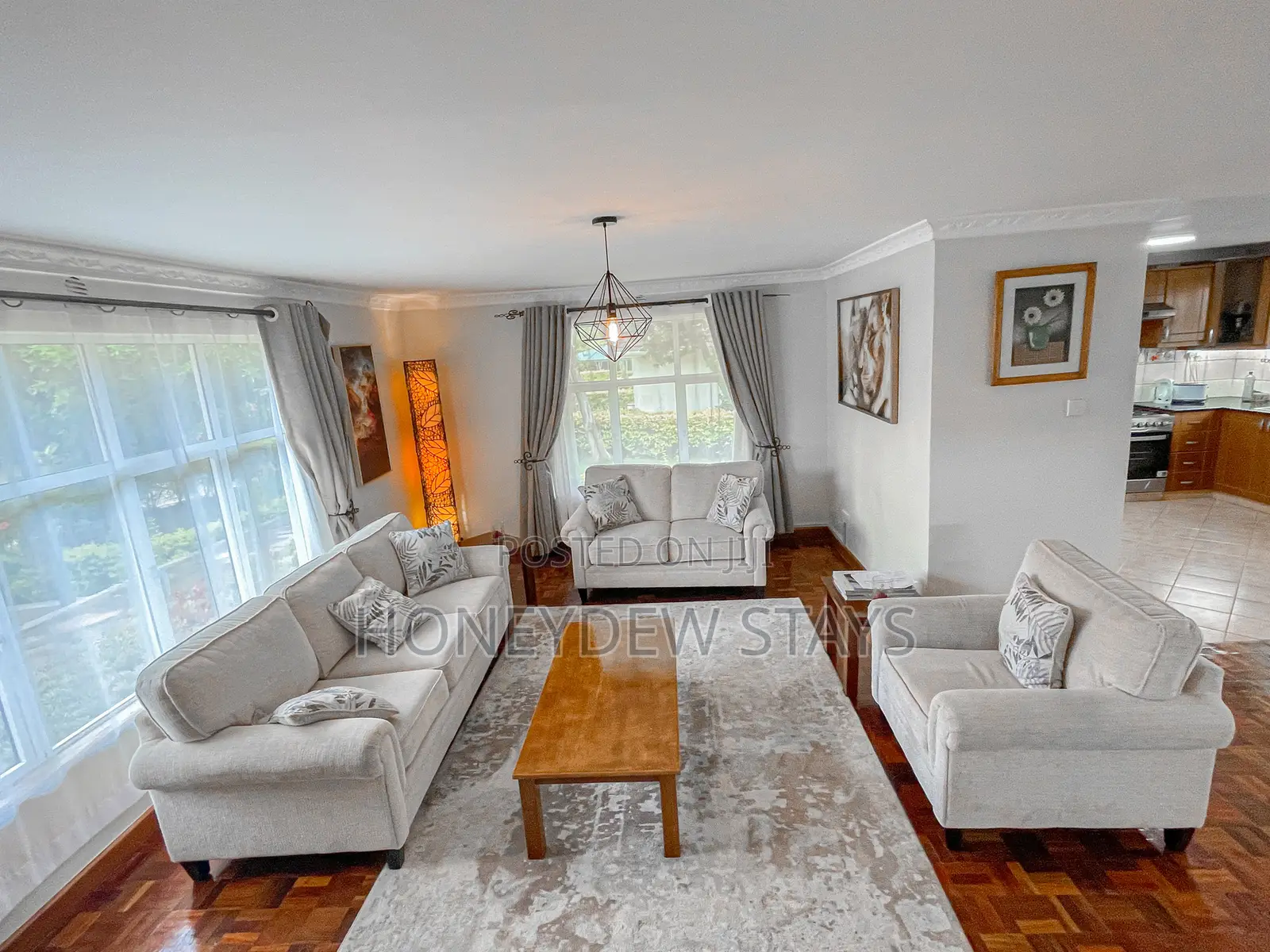 Modern Cozy 5br Furnished Family Home at Greenpark, Mombasa Road in DayStar Area