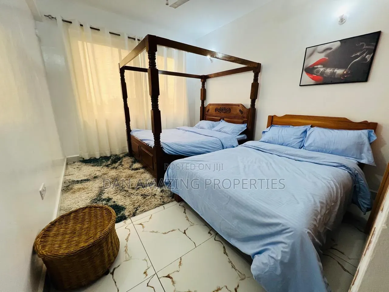 3 Bedrooms BNB Aparment Msa Nyali for Daily Rent 1st Avenue 5min Beach in Nyali Mkomani