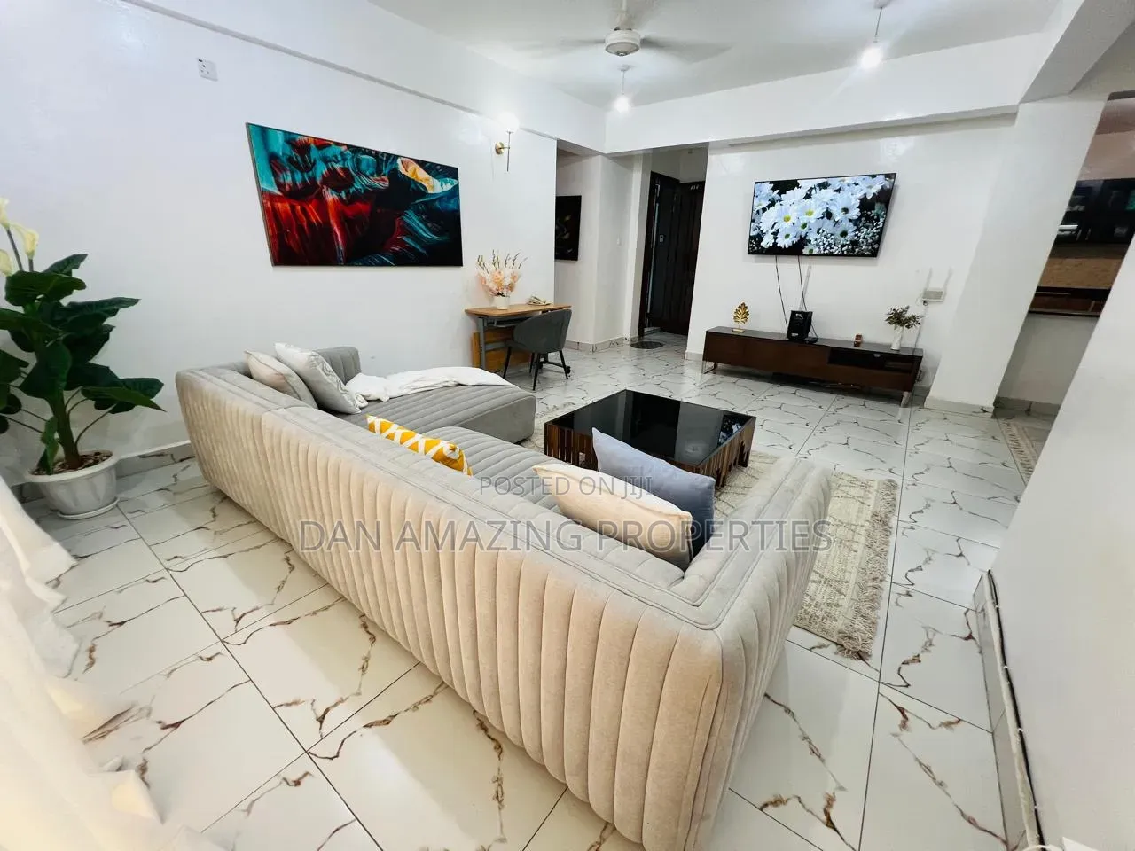 3 Bedrooms BNB Aparment Msa Nyali for Daily Rent 1st Avenue 5min Beach in Nyali Mkomani