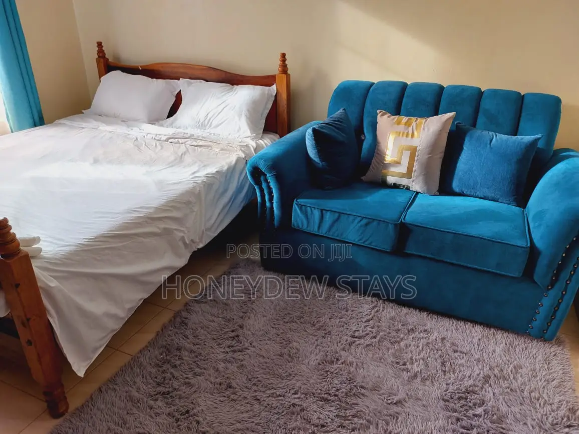 Spacious Furnished Studio in Kitengela Balozi Road With Fast Wifi in Kitengela