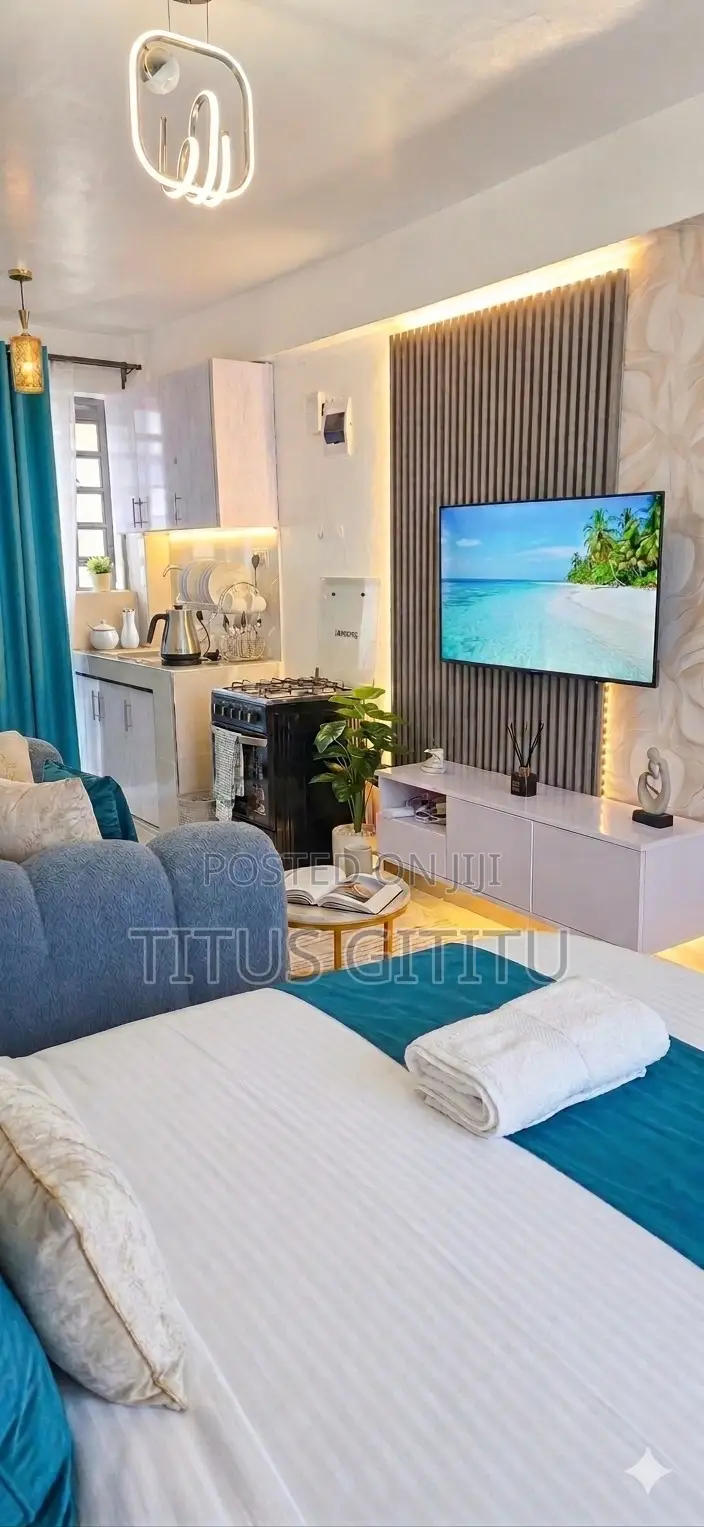 New Studio Airbnb Kasarani Seasons | Luxury | Balcony View| Thika Rd | in Seasons Estate