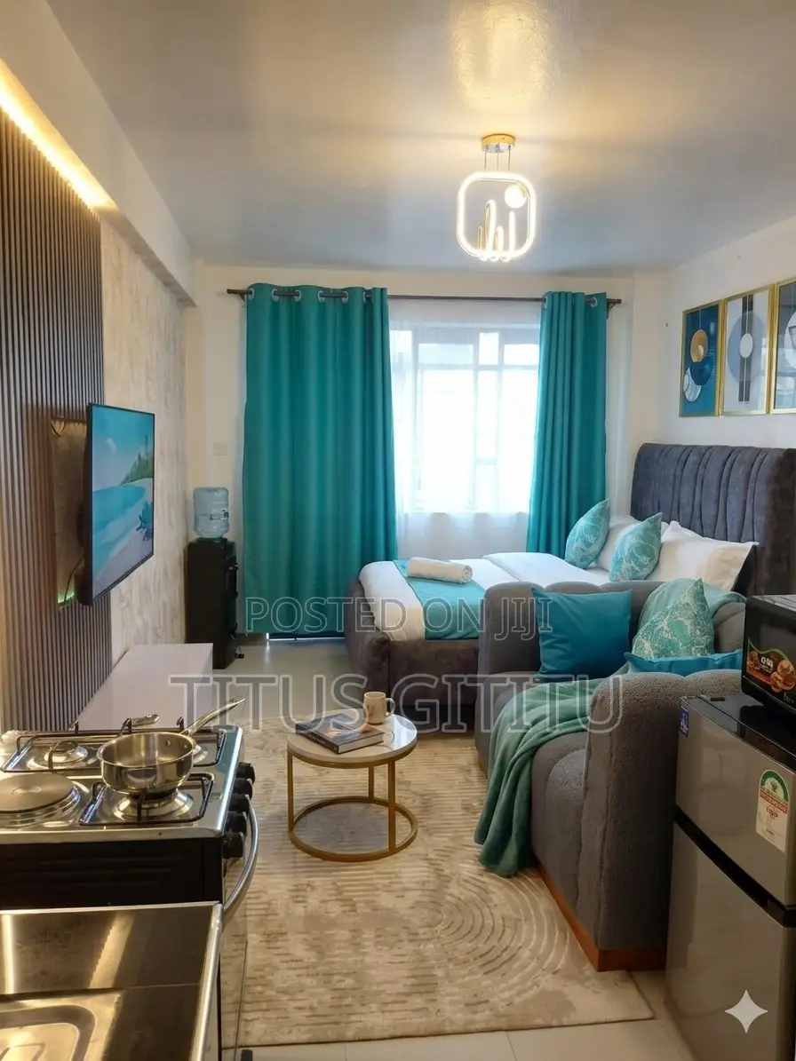 New Studio Airbnb Kasarani Seasons | Luxury | Balcony View| Thika Rd | in Seasons Estate