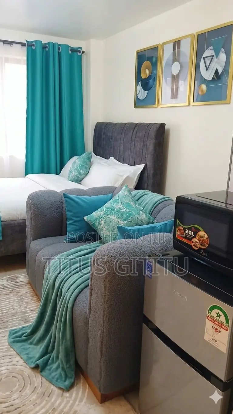 New Studio Airbnb Kasarani Seasons | Luxury | Balcony View| Thika Rd | in Seasons Estate